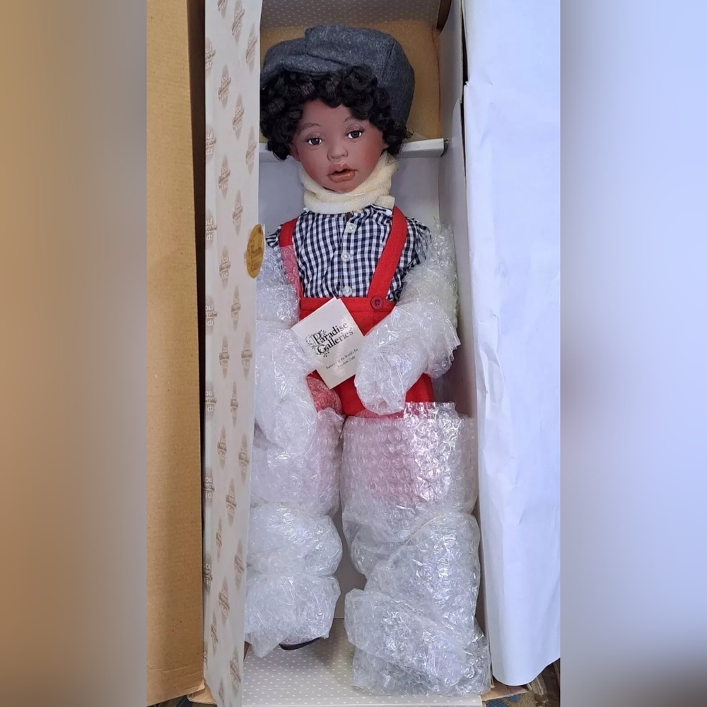 Vintage Paradise Galleries Jesse Soul Kidz by Kelly RuBert Porcelain Doll  - 20"